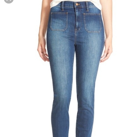 Madewell Denim - Madewell SZ 31 high waist sailor jeans
